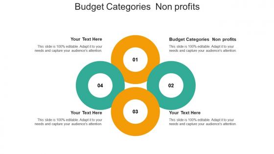Budget categories nonprofits ppt powerpoint presentation summary designs download cpb