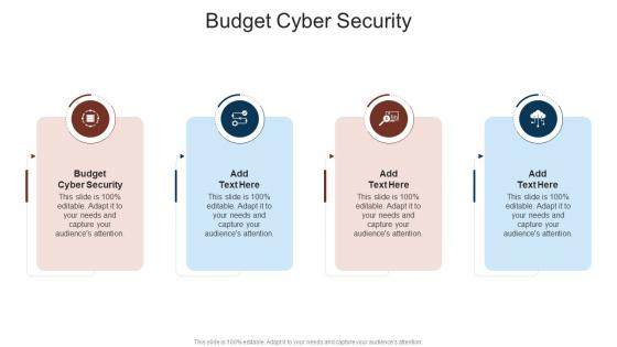 Budget Cyber Security In Powerpoint And Google Slides Cpb