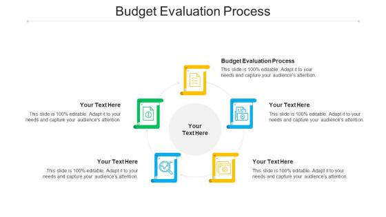 Budget Evaluation Process Ppt Powerpoint Presentation Visual Aids Background Cpb