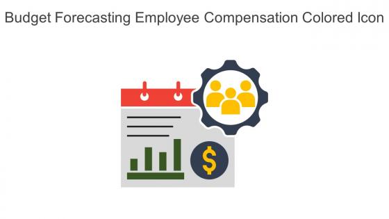 Budget Forecasting Employee Compensation Colored Icon In Powerpoint Pptx Png And Editable Eps Format