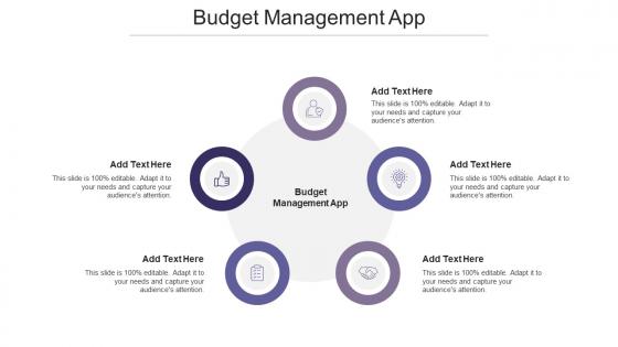 Budget Management App Ppt Powerpoint Presentation Styles Display Cpb