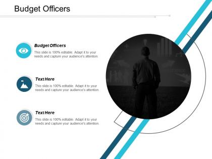 Budget officers ppt powerpoint presentation file slideshow cpb