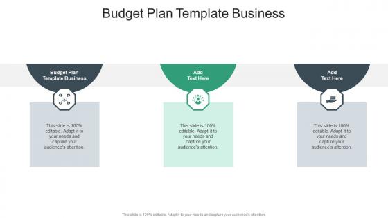 Budget Plan Template Business In Powerpoint And Google Slides Cpb