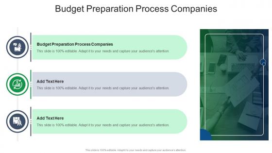 Budget Preparation Process Companies In Powerpoint And Google Slides Cpb