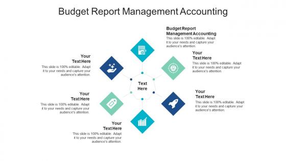 Budget report management accounting ppt powerpoint presentation layouts cpb