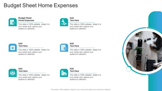 Budget Sheet Home Expenses In Powerpoint And Google Slides Cpb