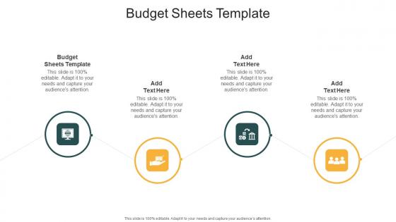 Budget Sheets Template In Powerpoint And Google Slides Cpb