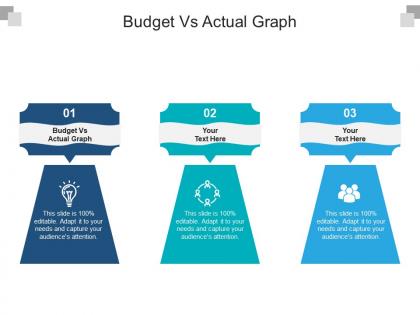Budget vs actual graph ppt powerpoint presentation outline examples cpb