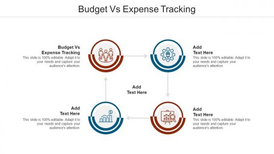Budget Vs Expense Tracking Ppt Powerpoint Presentation Icon Shapes Cpb