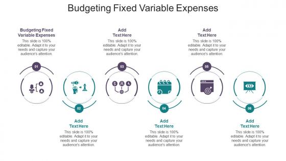Budgeting Fixed Variable Expenses In Powerpoint And Google Slides Cpb