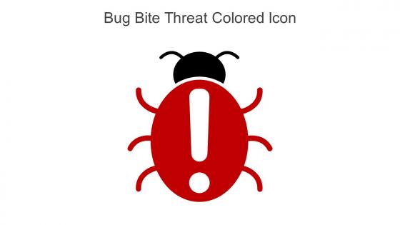 Bug Bite Threat Colored Icon In Powerpoint Pptx Png And Editable Eps Format
