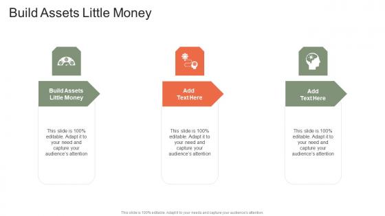 Build Assets Little Money In Powerpoint And Google Slides Cpb