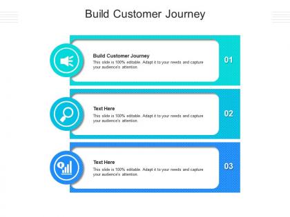 Build customer journey ppt powerpoint presentation icon sample cpb