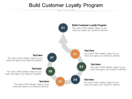 Build customer loyalty program ppt powerpoint presentation infographics elements cpb