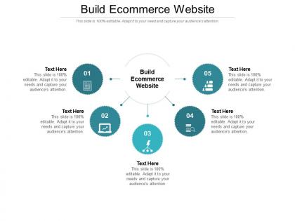 Build ecommerce website ppt powerpoint presentation model outline cpb