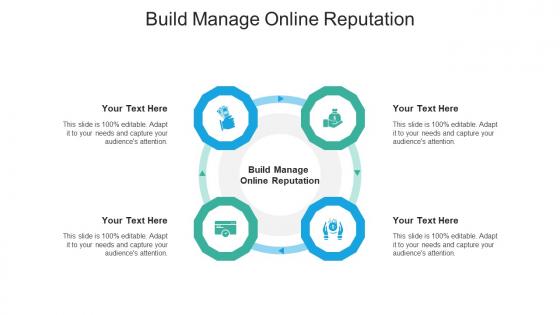 Build manage online reputation ppt powerpoint presentation infographic template diagrams cpb