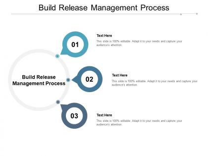 Build release management process ppt powerpoint presentation ideas good cpb