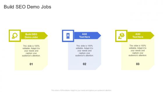 Build SEO Demo Jobs In Powerpoint And Google Slides Cpb