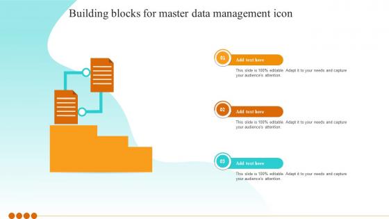 Building Blocks For Master Data Management Icon