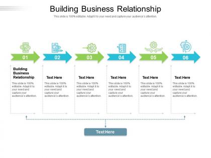 Building business relationship ppt powerpoint presentation file graphics design cpb