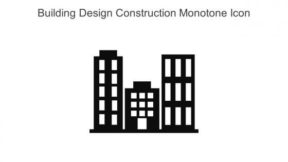 Building Design Construction Monotone Icon In Powerpoint Pptx Png And Editable Eps Format
