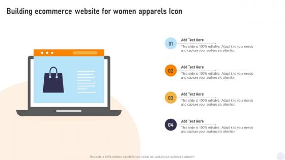 Building Ecommerce Website For Women Apparels Icon