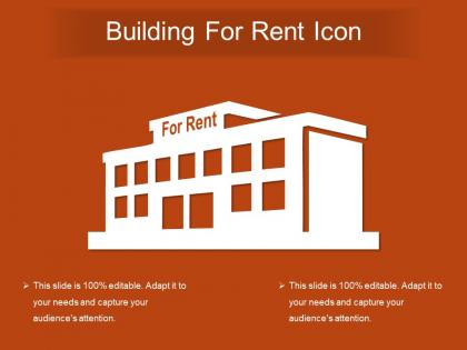 Building for rent icon