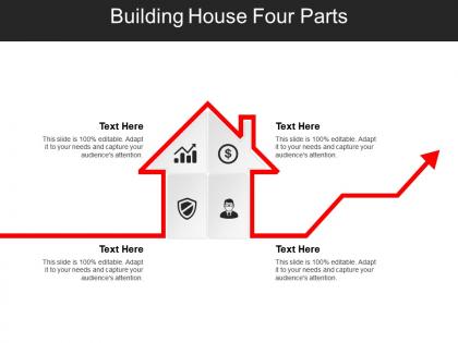 Building house four parts powerpoint slide show
