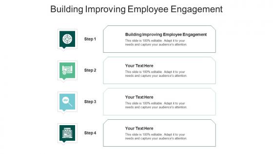 Building improving employee engagement ppt powerpoint presentation summary examples cpb