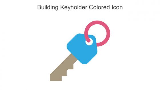 Building Keyholder Colored Icon In Powerpoint Pptx Png And Editable Eps Format