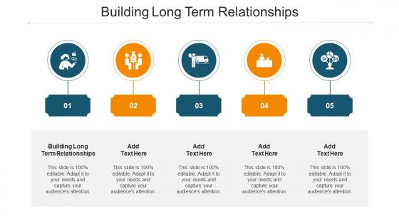 Building Long Term Relationships Ppt Powerpoint Presentation Outline Graphic Cpb