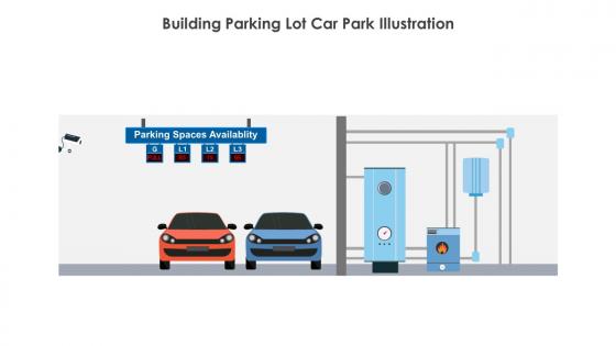 Building Parking Lot Car Park Illustration