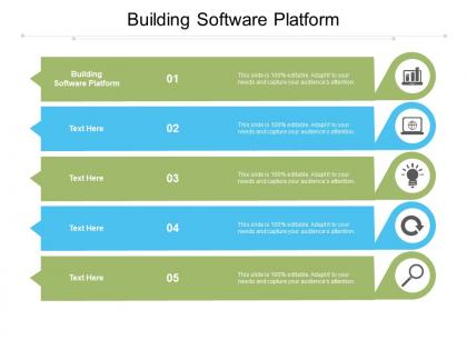 Building software platform ppt powerpoint presentation summary template cpb