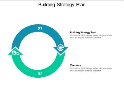 Building strategy plan ppt powerpoint presentation icon deck cpb