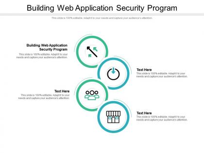 Building web application security program ppt powerpoint presentation file visual aids cpb