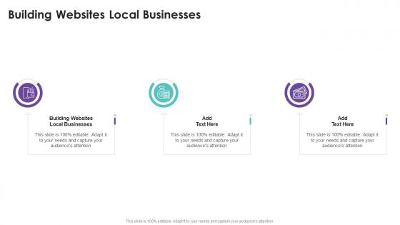 Building Websites Local Businesses In Powerpoint And Google Slides Cpb