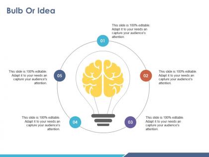 Bulb or idea ppt background images