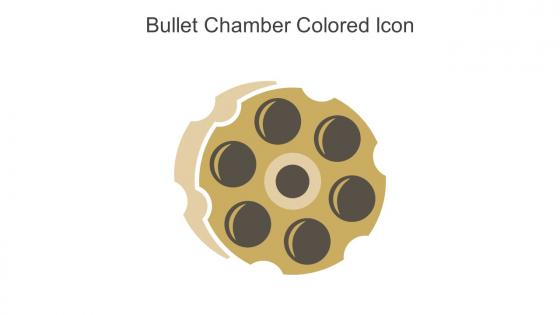 Bullet Chamber Colored Icon In Powerpoint Pptx Png And Editable Eps Format