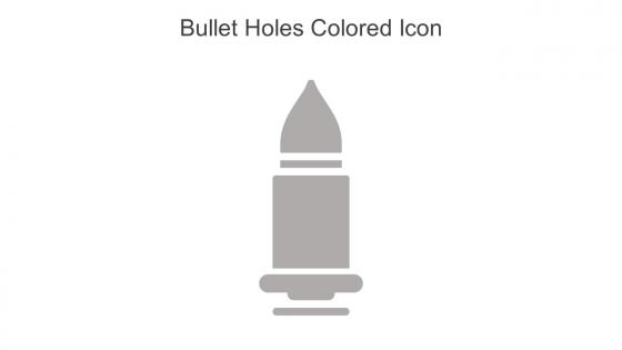 Bullet Holes Colored Icon In Powerpoint Pptx Png And Editable Eps Format