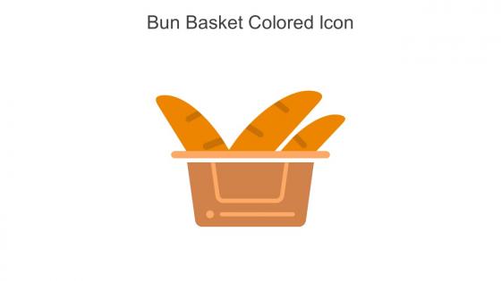 Bun Basket Colored Icon In Powerpoint Pptx Png And Editable Eps Format