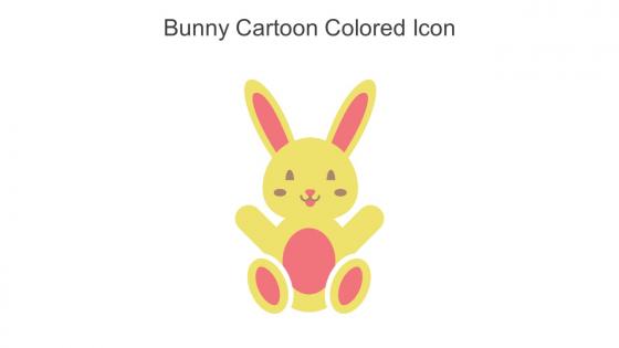 Bunny Cartoon Colored Icon In Powerpoint Pptx Png And Editable Eps Format