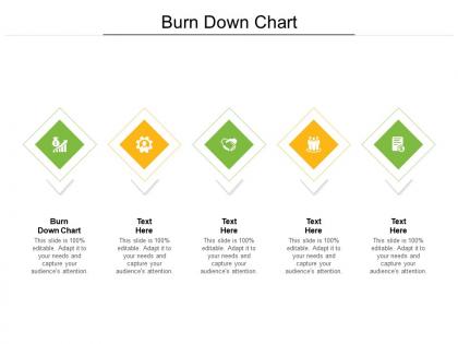 Burn down chart ppt powerpoint presentation ideas design templates cpb