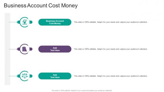 Business Account Cost Money In Powerpoint And Google Slides Cpb