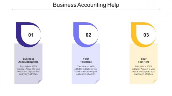 Business Accounting Help Ppt Powerpoint Presentation Infographic Cpb