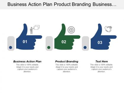 Business action plan product branding business operation plan