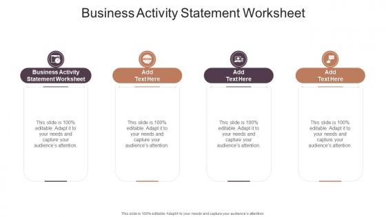 Business Activity Statement Worksheet In Powerpoint And Google Slides Cpb