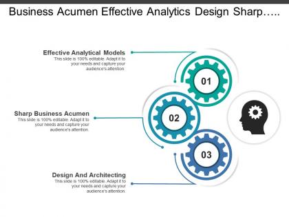 Business acumen effective analytics design sharp architecting