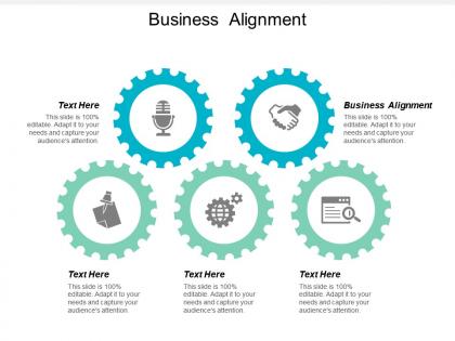 Business alignment ppt powerpoint presentation file microsoft cpb
