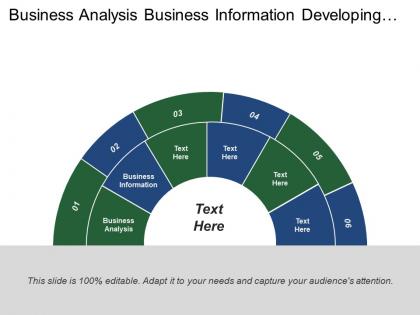 Business analysis business information developing media plan analyze market