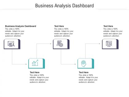 Business analysis dashboard ppt powerpoint presentation summary shapes cpb